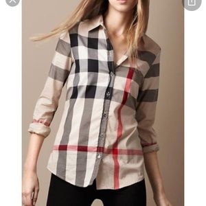 Burberry Brit Plaid Women’s Shirt